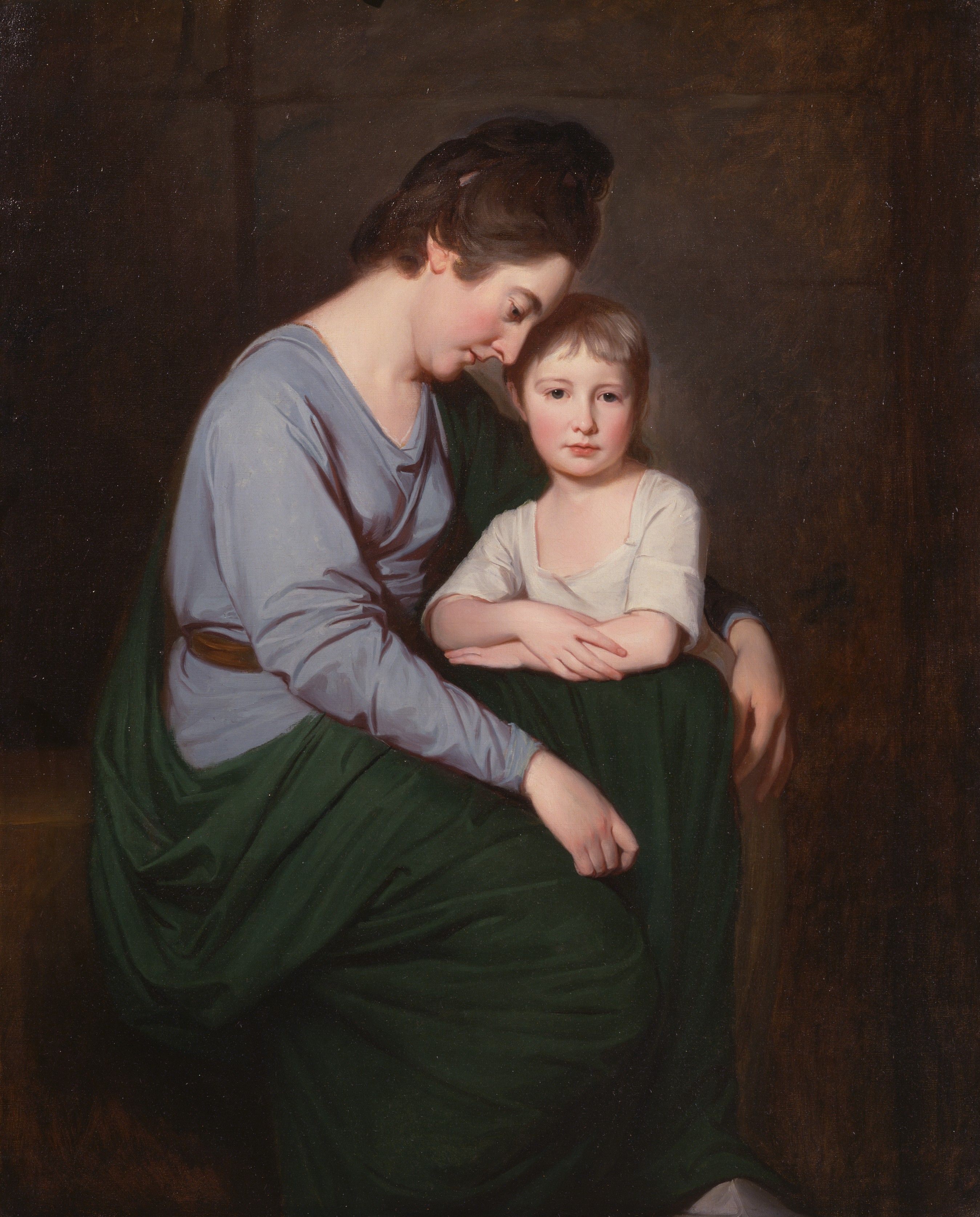 《安妮·威尔逊和她的女儿西比尔》