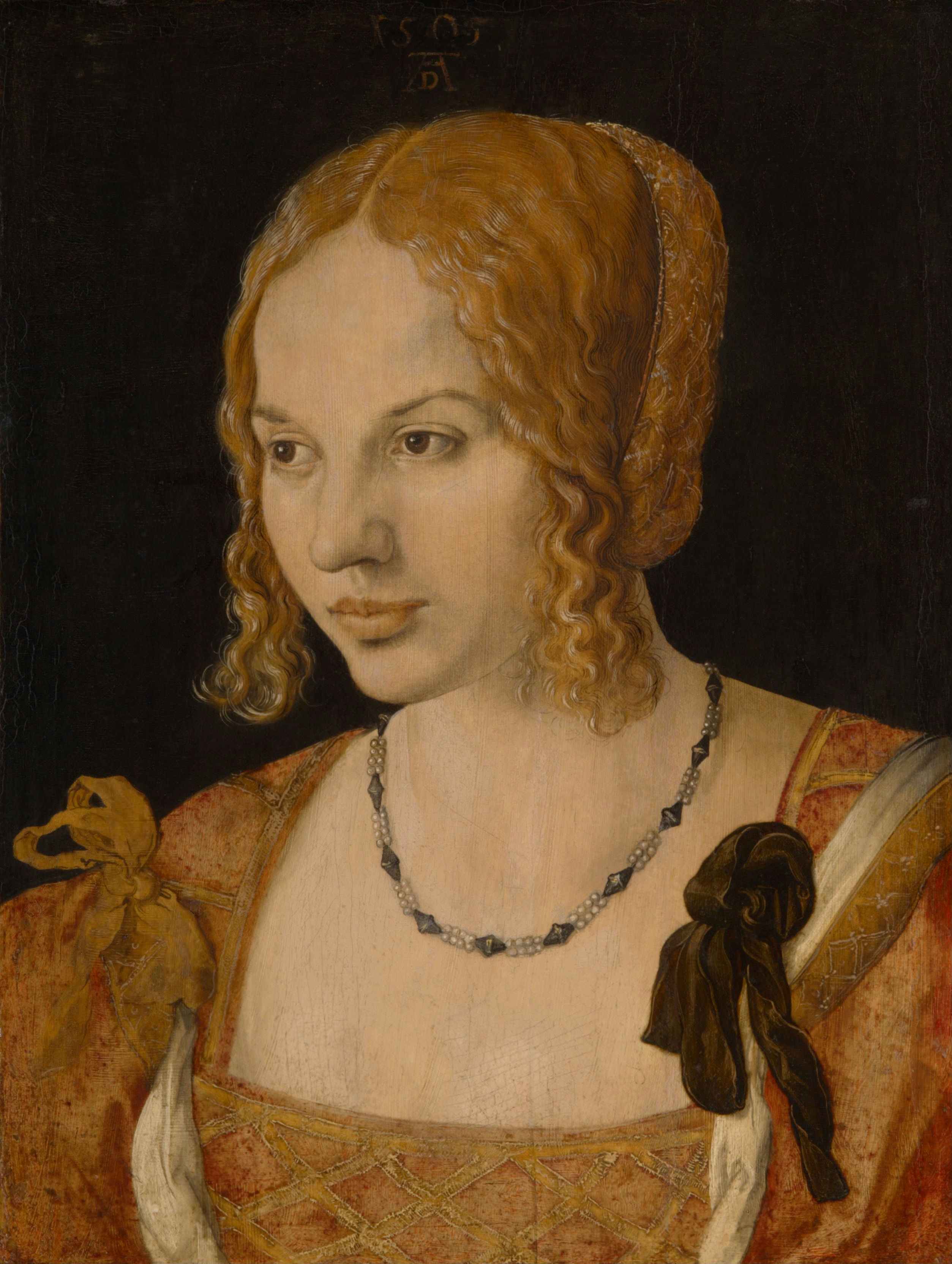 《年轻的威尼斯女子肖像》