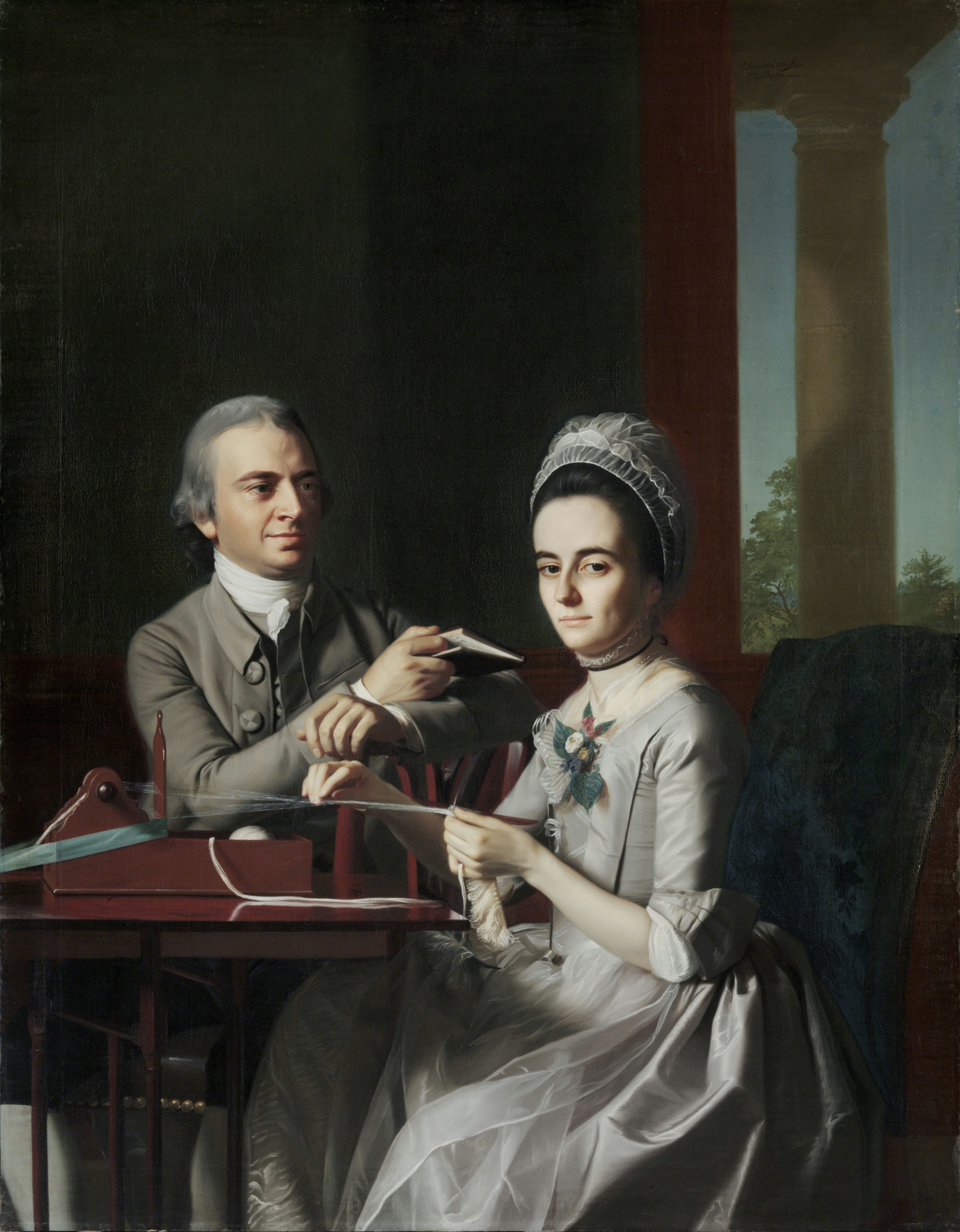 《托马斯·米夫林夫妇的肖像》