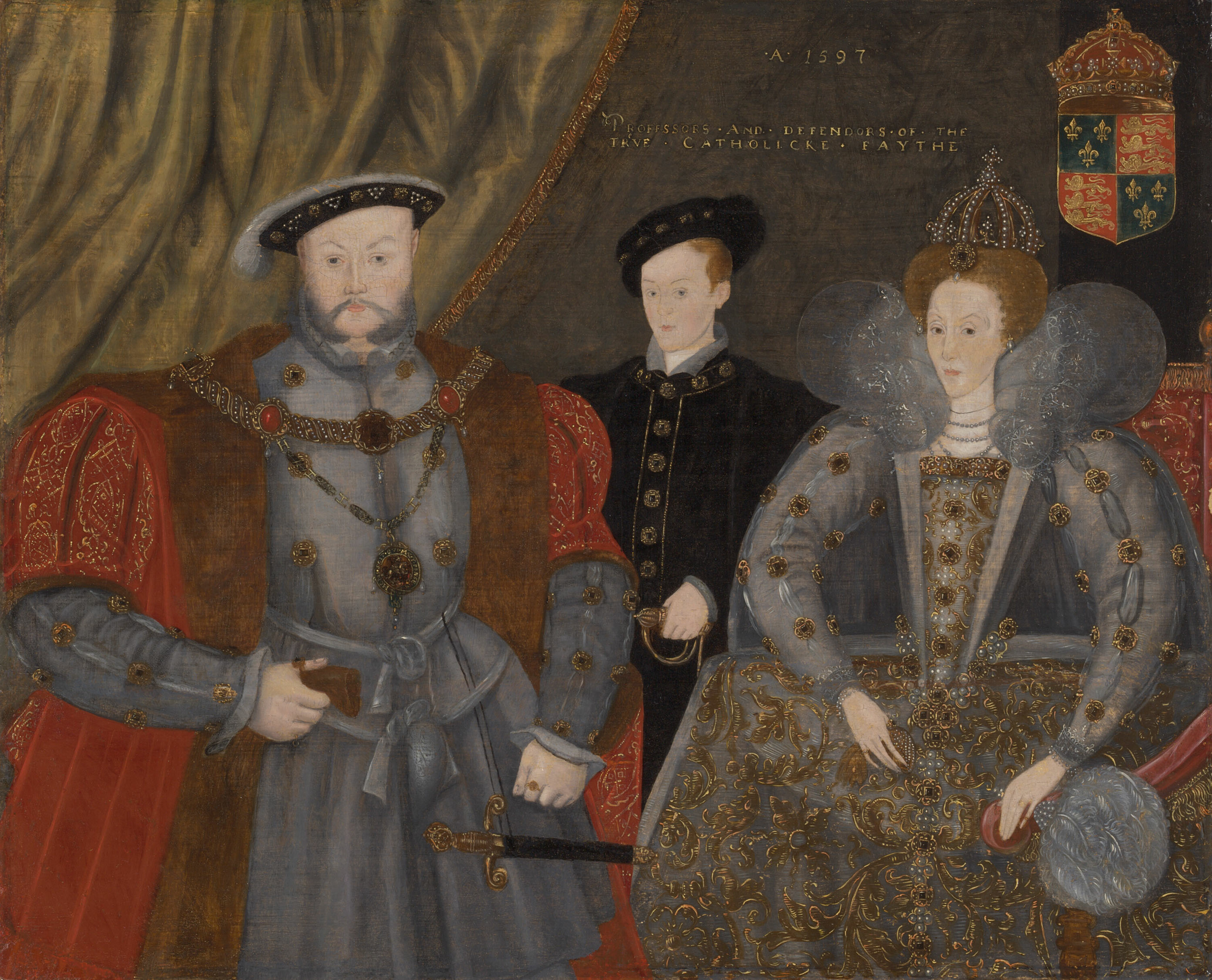 《亨利八世、伊丽莎白一世和爱德华六世》