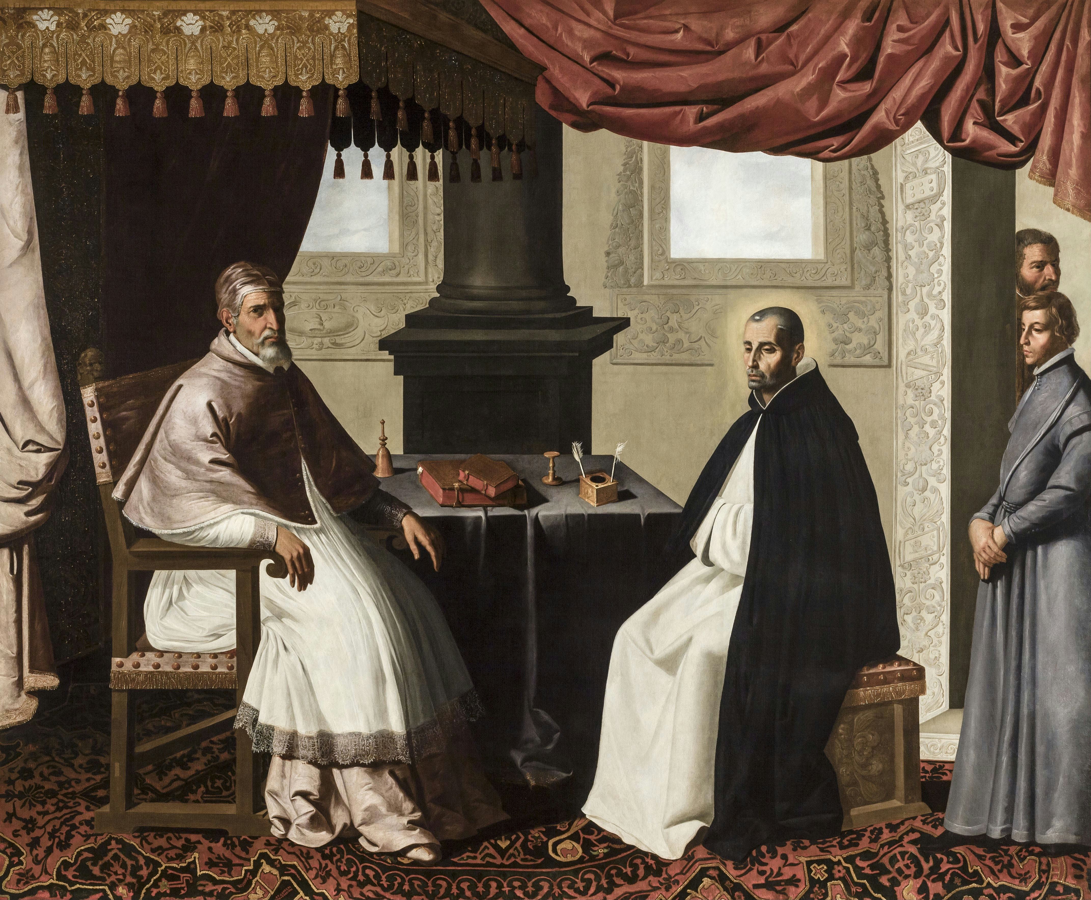 《科隆的圣布鲁诺访问罗马教皇乌尔班二世》