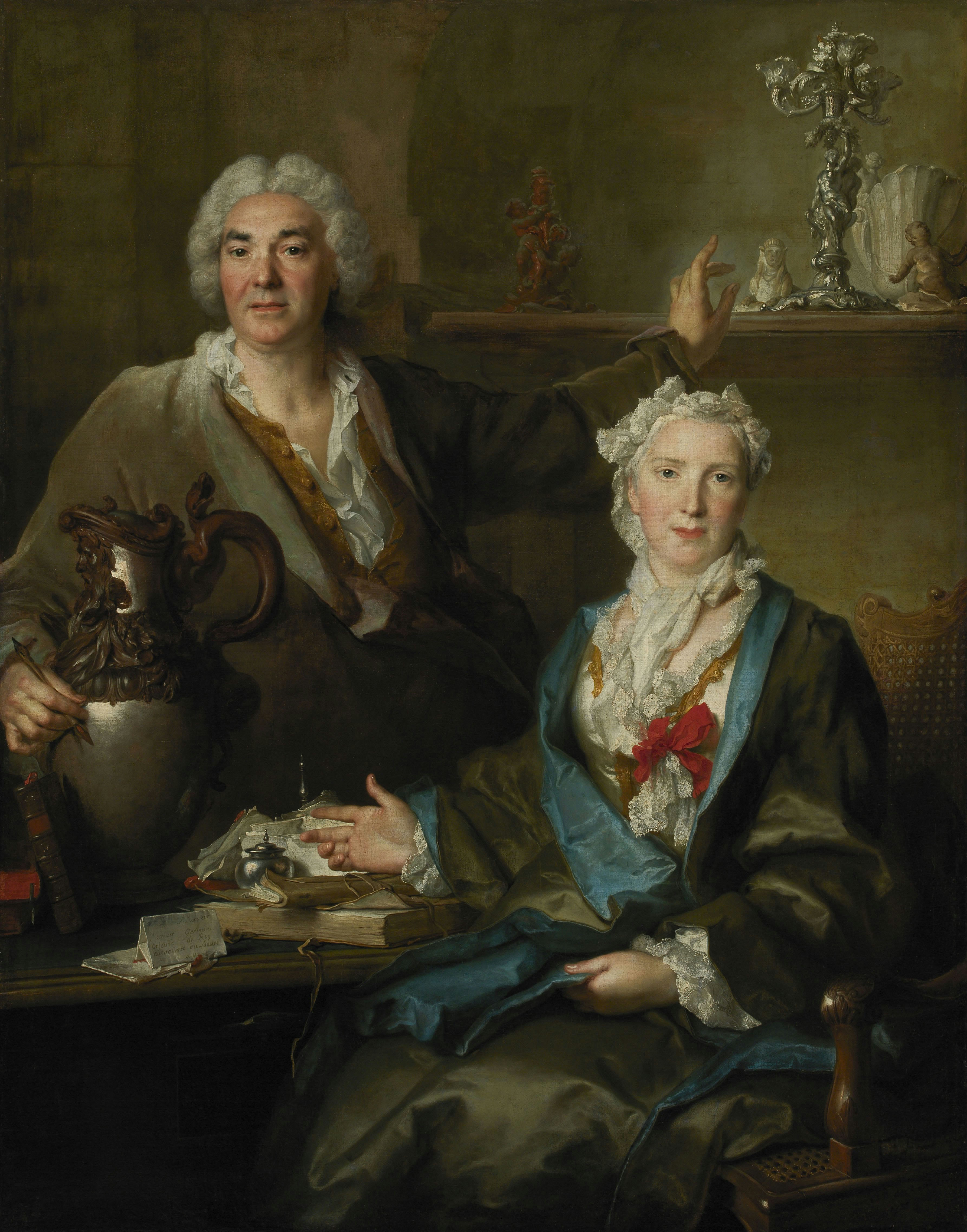 《托马斯·日尔曼和他的妻子的肖像》