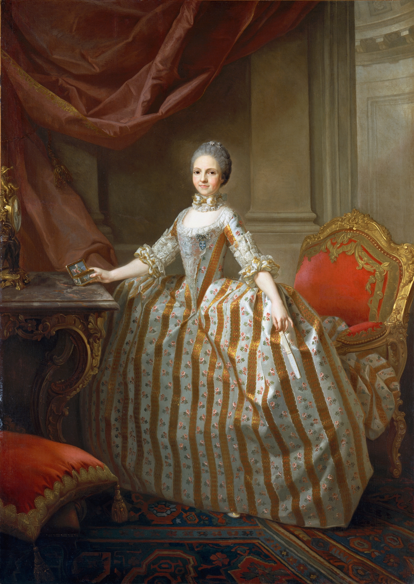 《帕尔马的玛丽亚·路易莎（1751-1819），后来的西班牙王后》