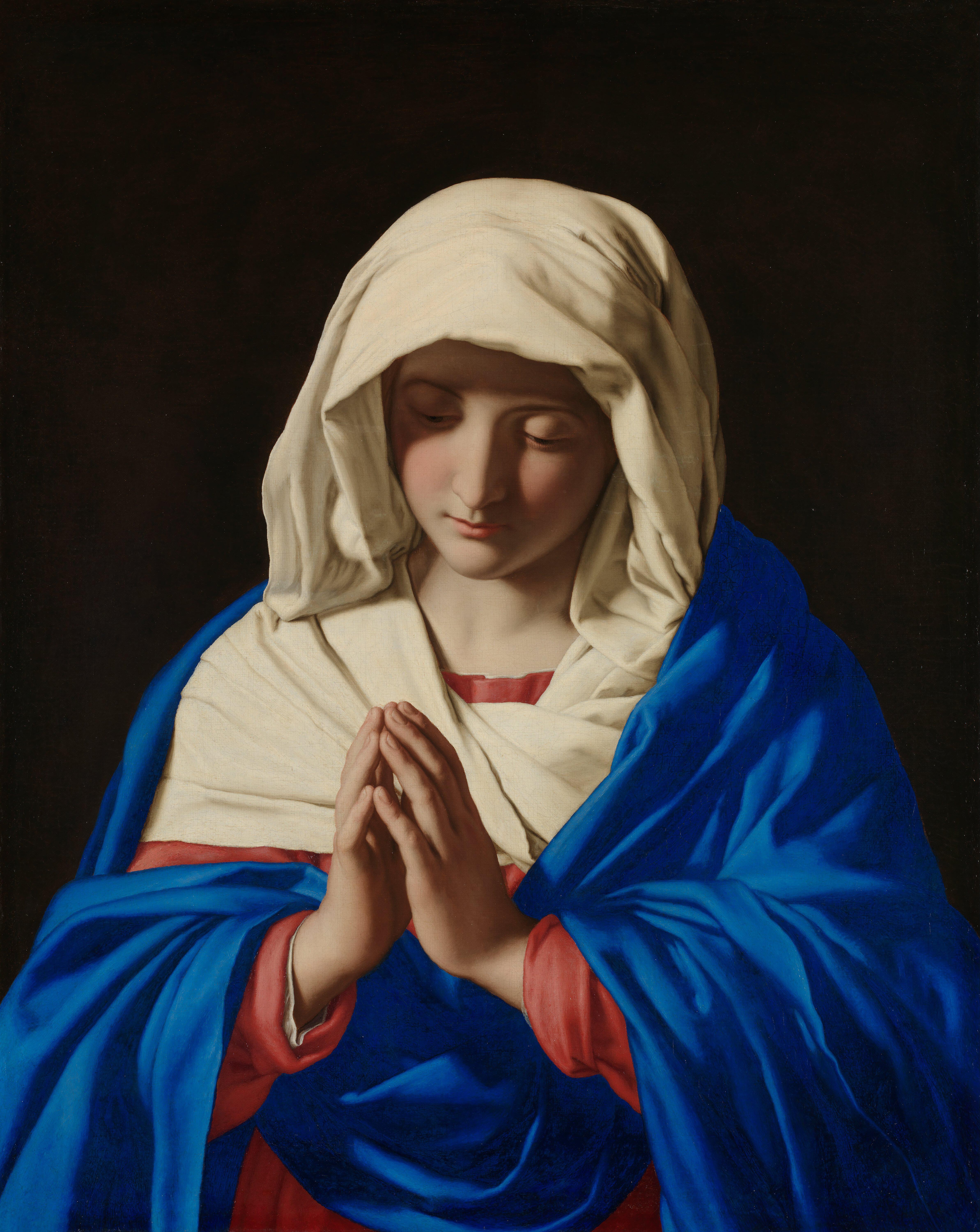 《祈祷的圣母》