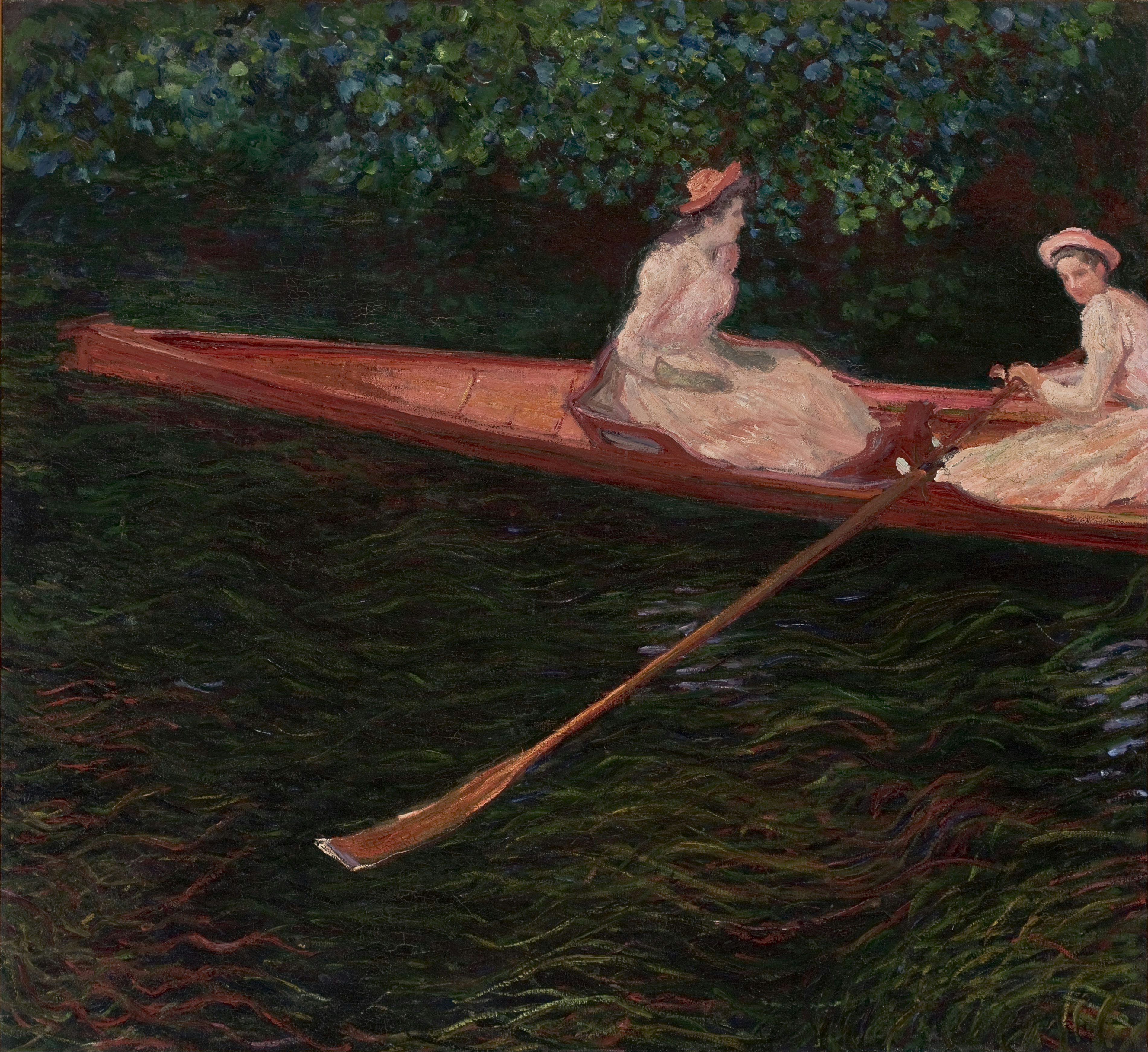《埃普特河上的独木舟》