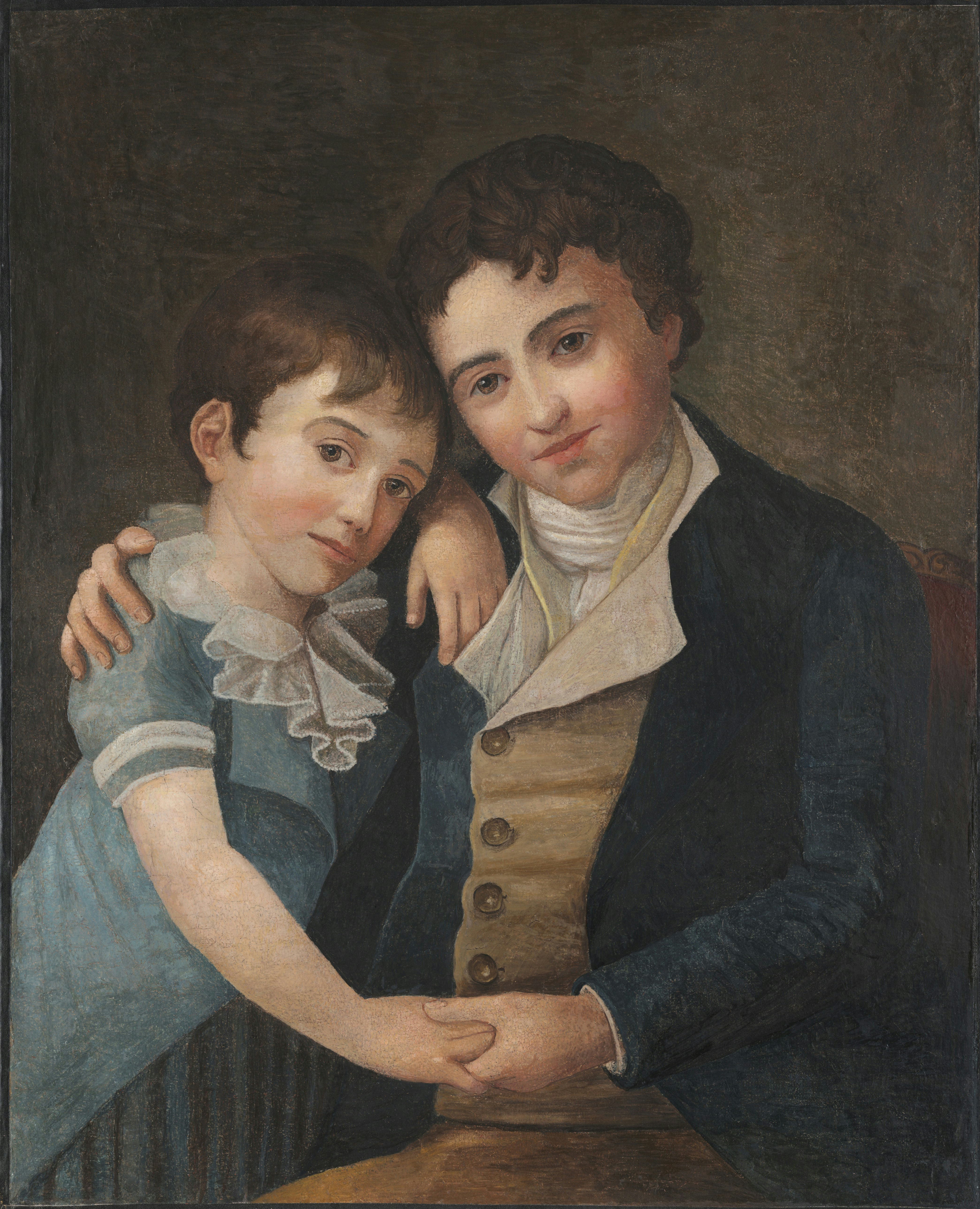 《弗朗兹·克萨韦尔·沃尔夫冈和卡尔·托马斯·莫扎特的童年肖像》