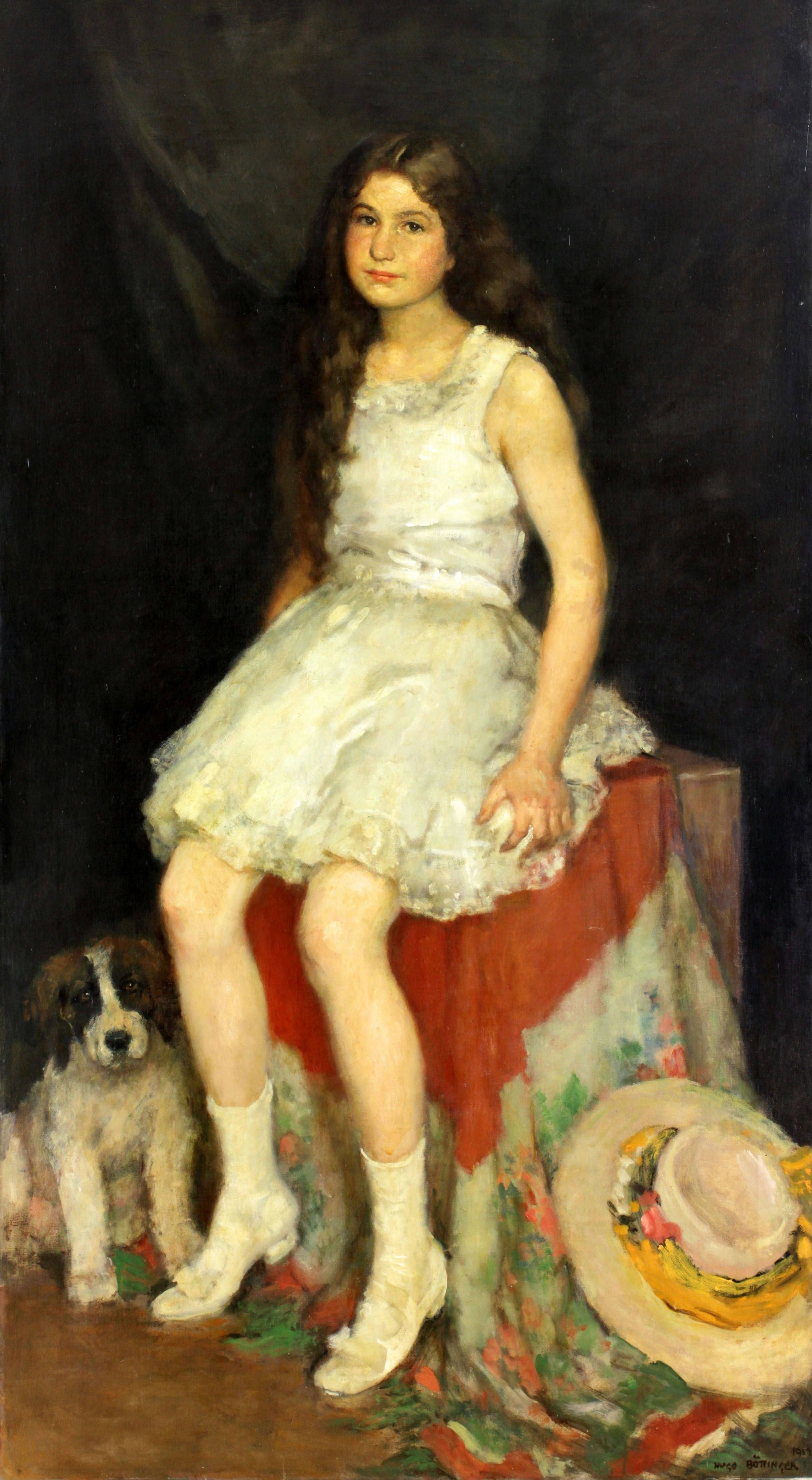 《米尔卡·梅耶罗娃的少女肖像》