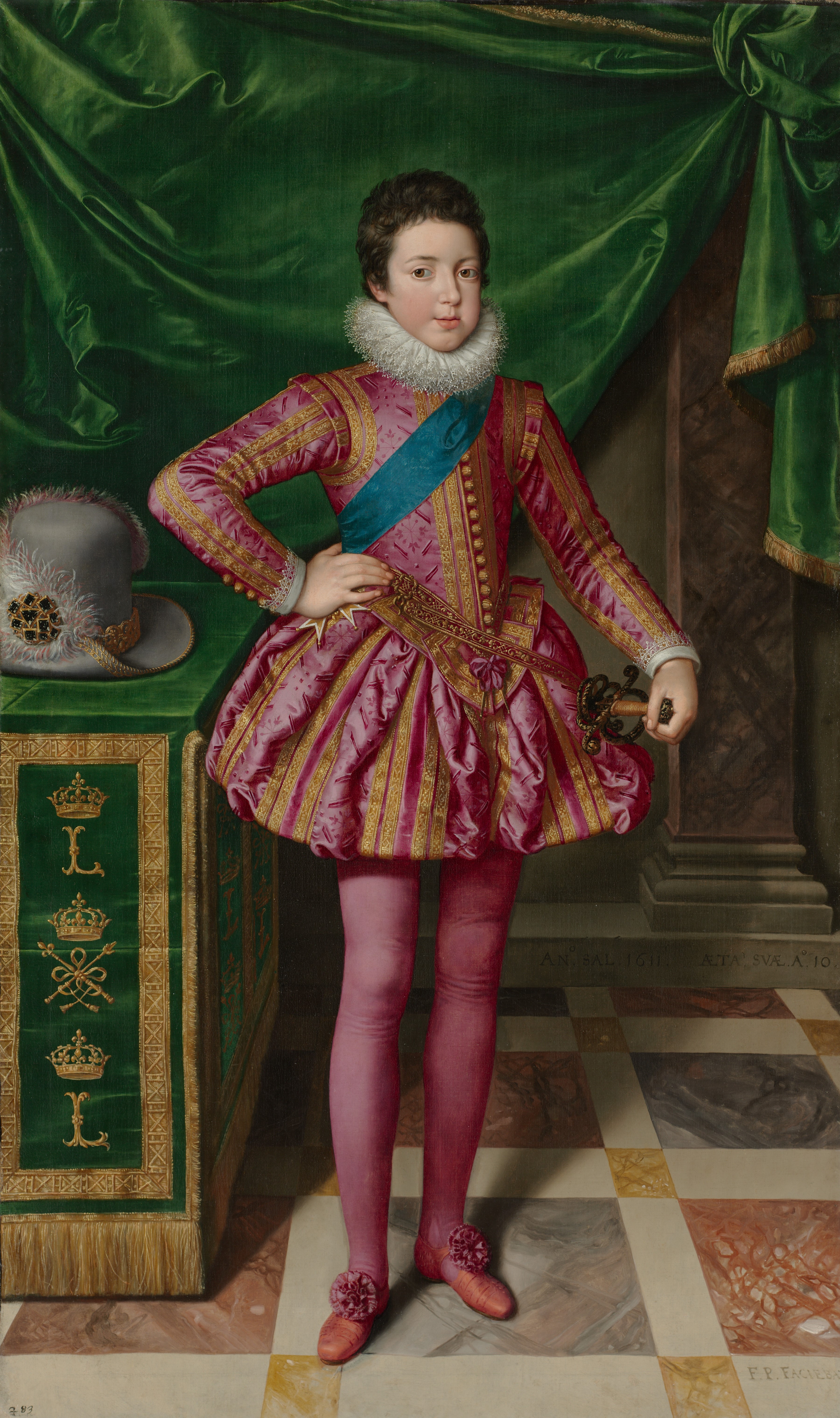 《法国国王路易十三的肖像》