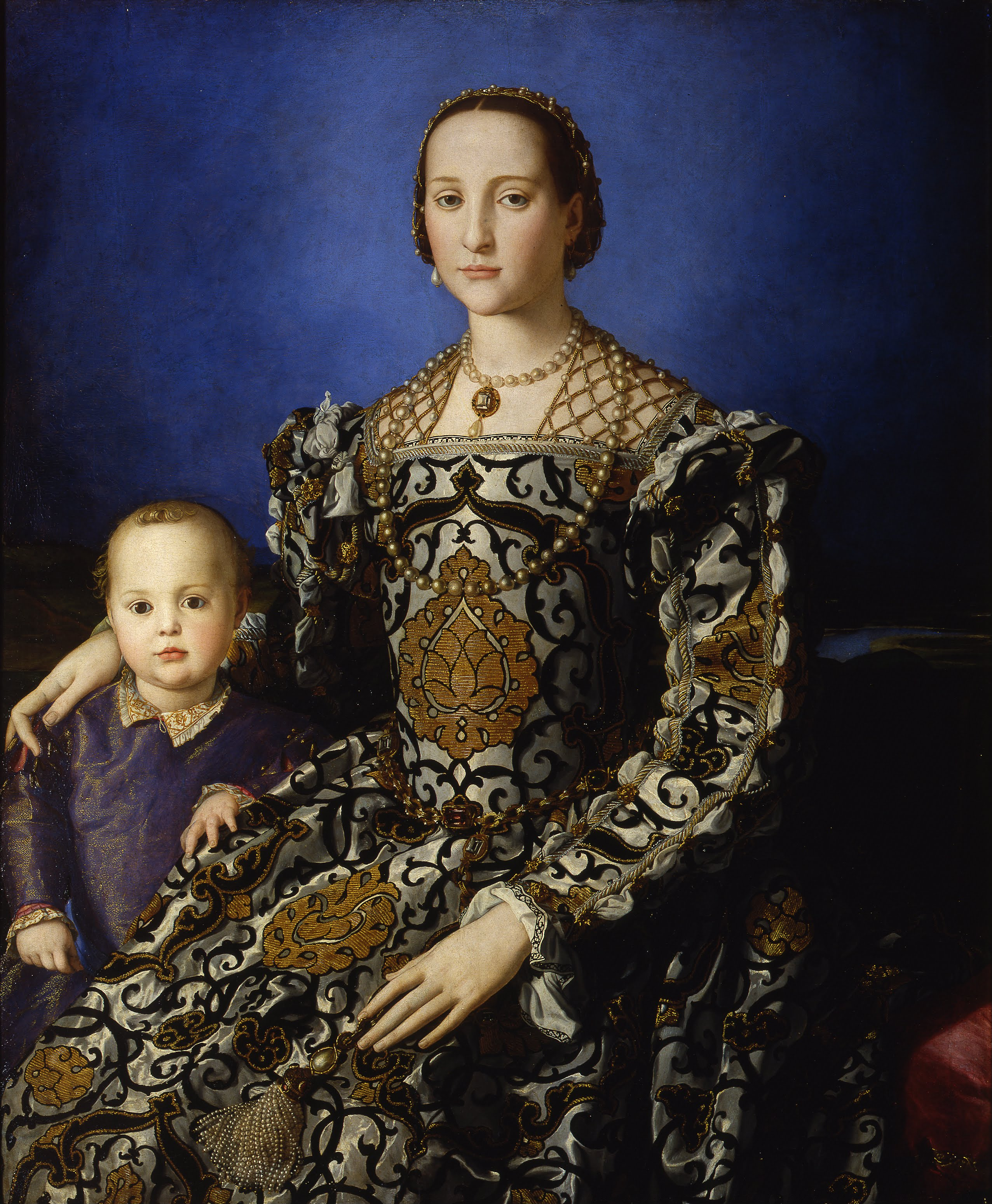 《托莱多爱莲和她的儿子乔瓦尼的肖像》
