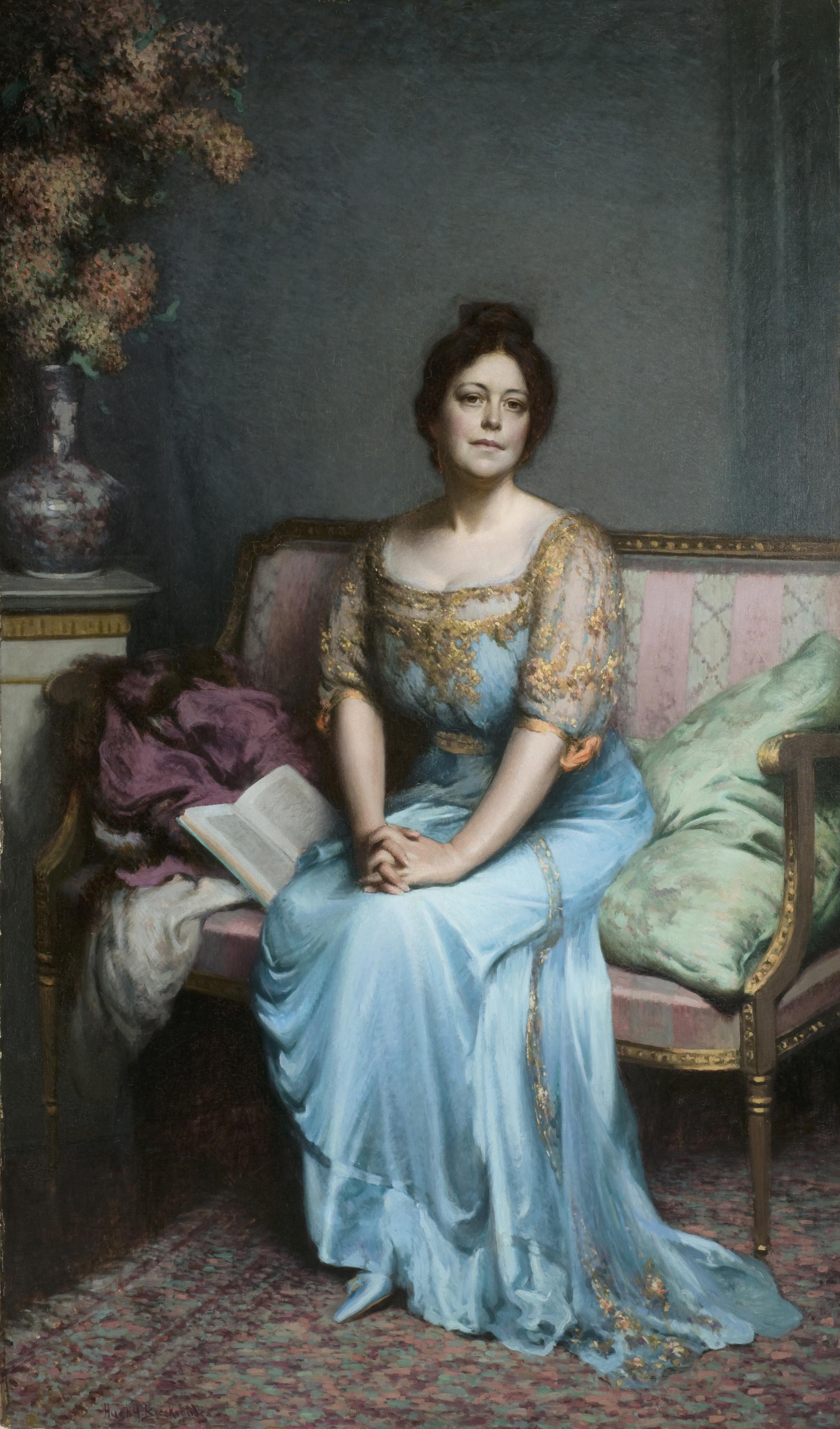 《乔治娜·希拉德-史密斯的肖像》
