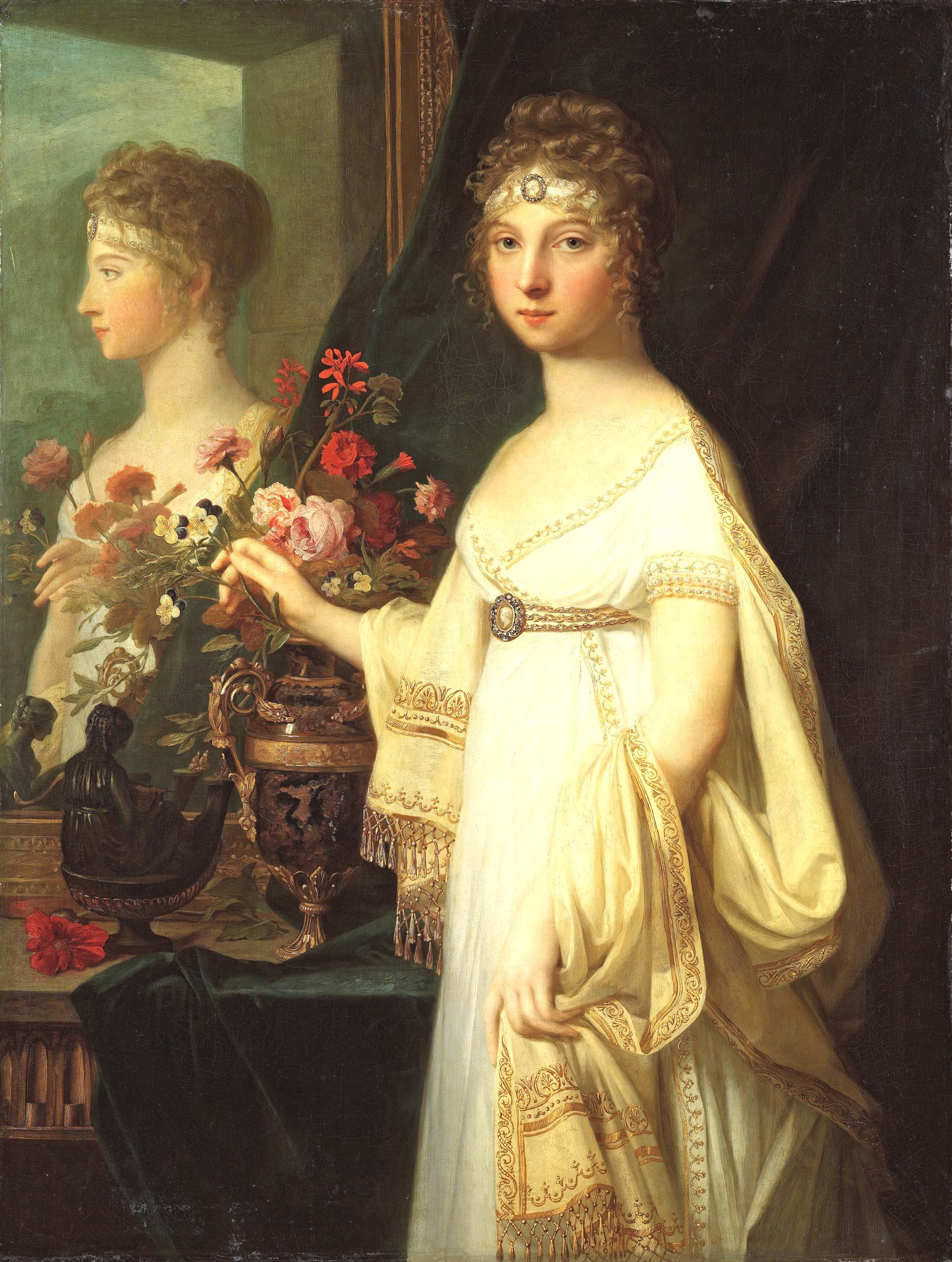 《伊丽莎白·阿列克谢耶芙娜皇后肖像》