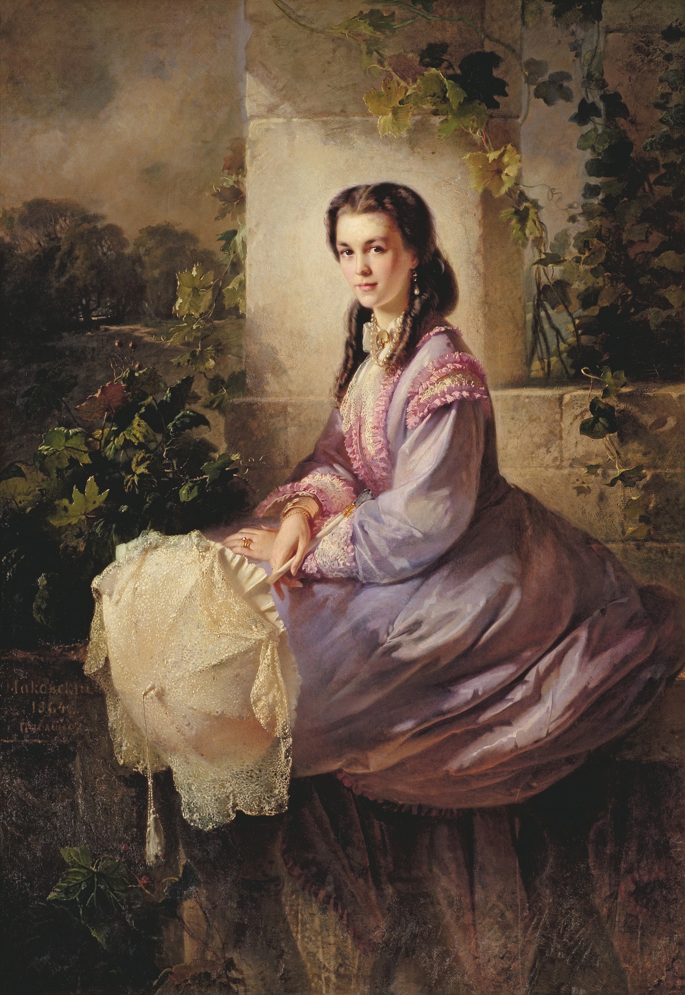 《斯特罗加诺娃伯爵夫人的肖像》