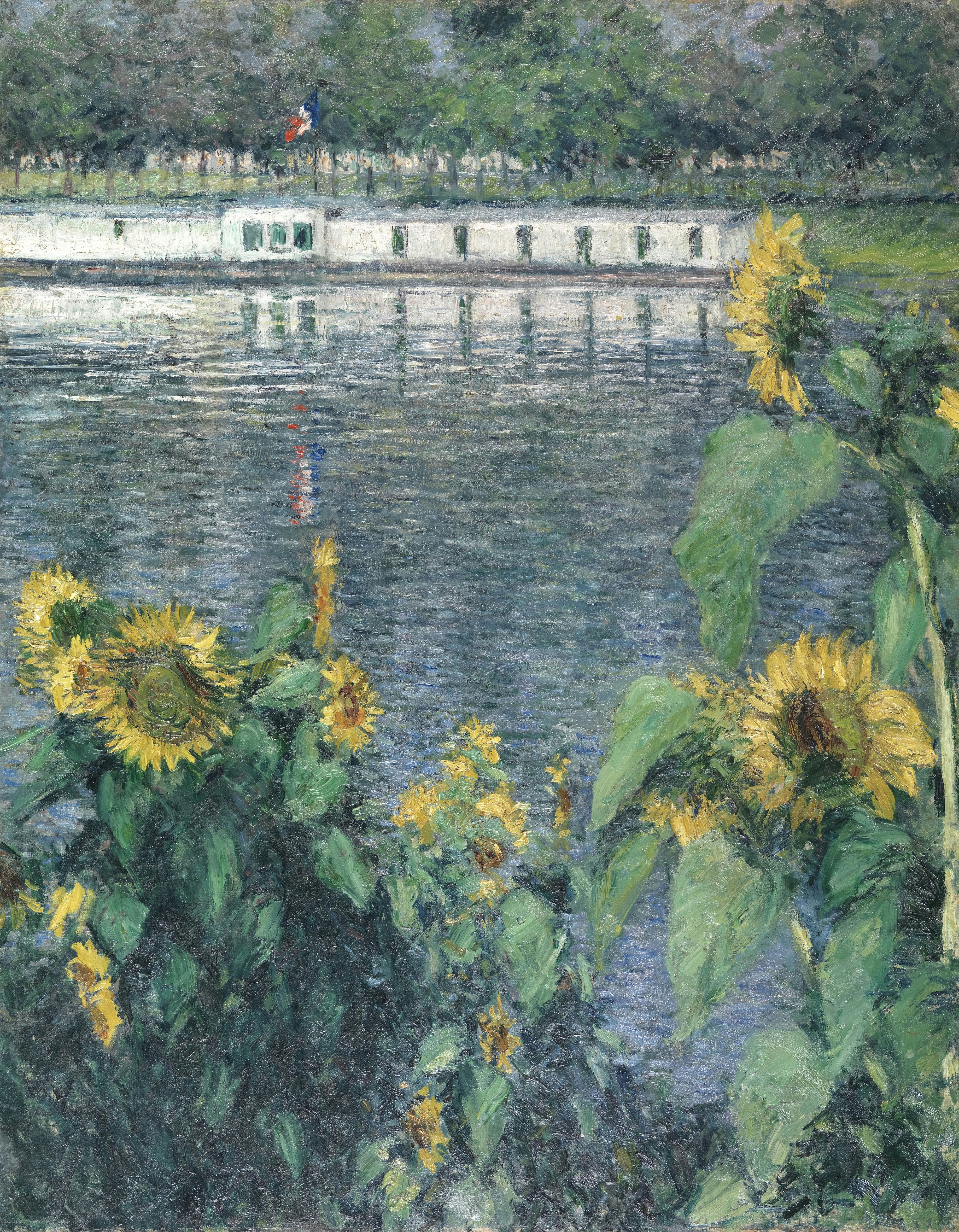 《塞纳河畔的向日葵》