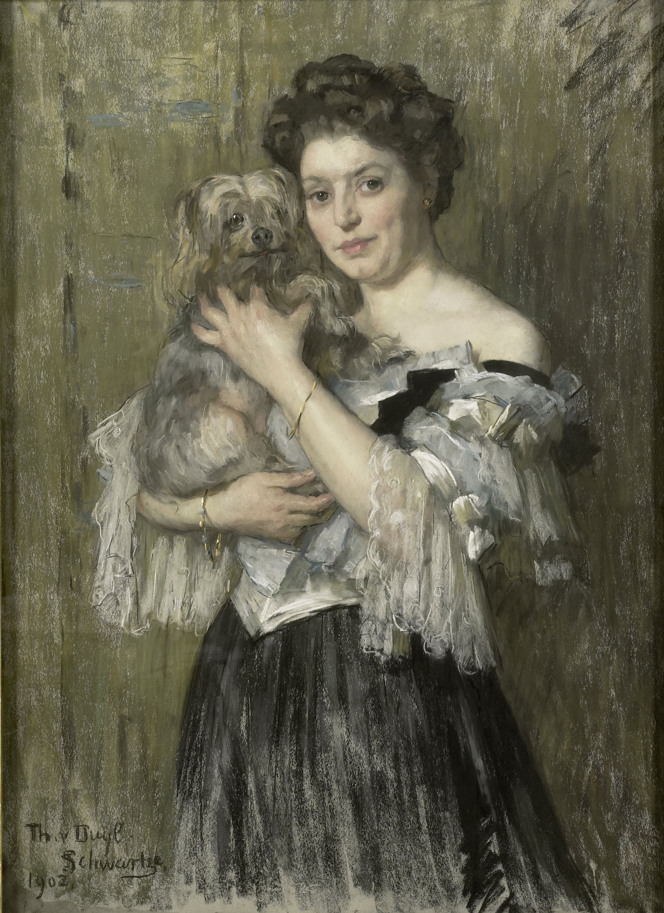 《画家乔治·亨德里克·布莱特纳的妻子玛丽亚·凯瑟琳娜·约瑟芬·乔丹》