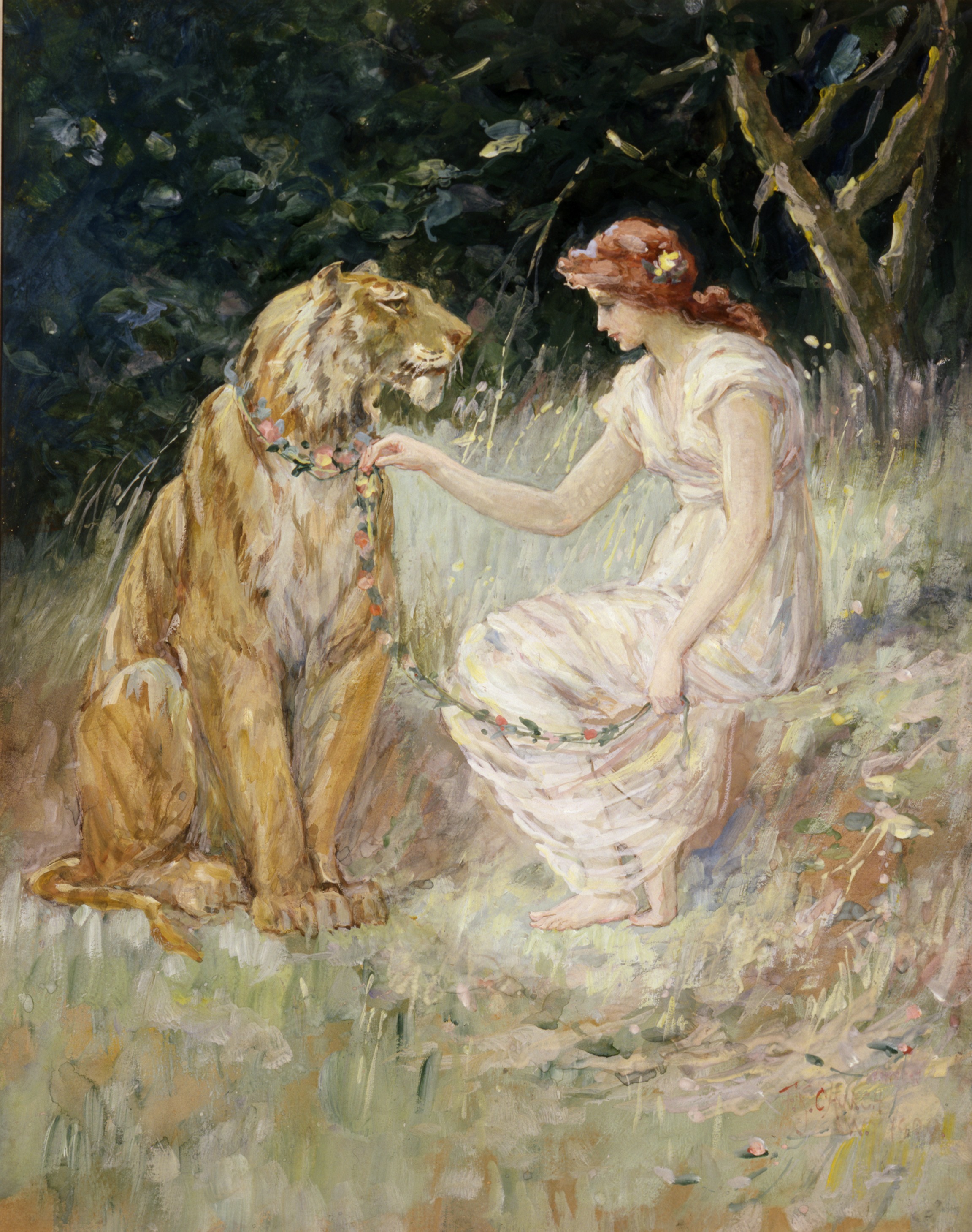 《女人和老虎》